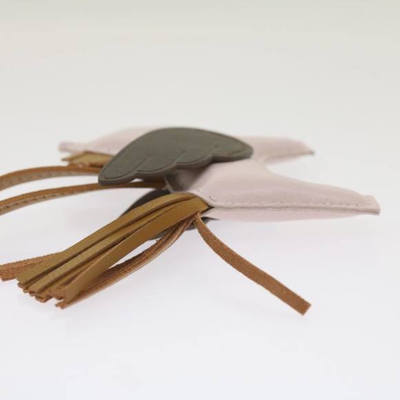 HERMES Rodeo PM Charm Leather Brown Pink Auth 65249SA - Picture 4 of 13